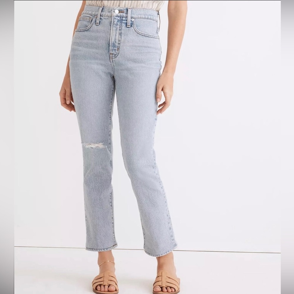 Madewell The Perfect Vintage Crop Jeans Size 26 Slight Distressing GORGEOUS
